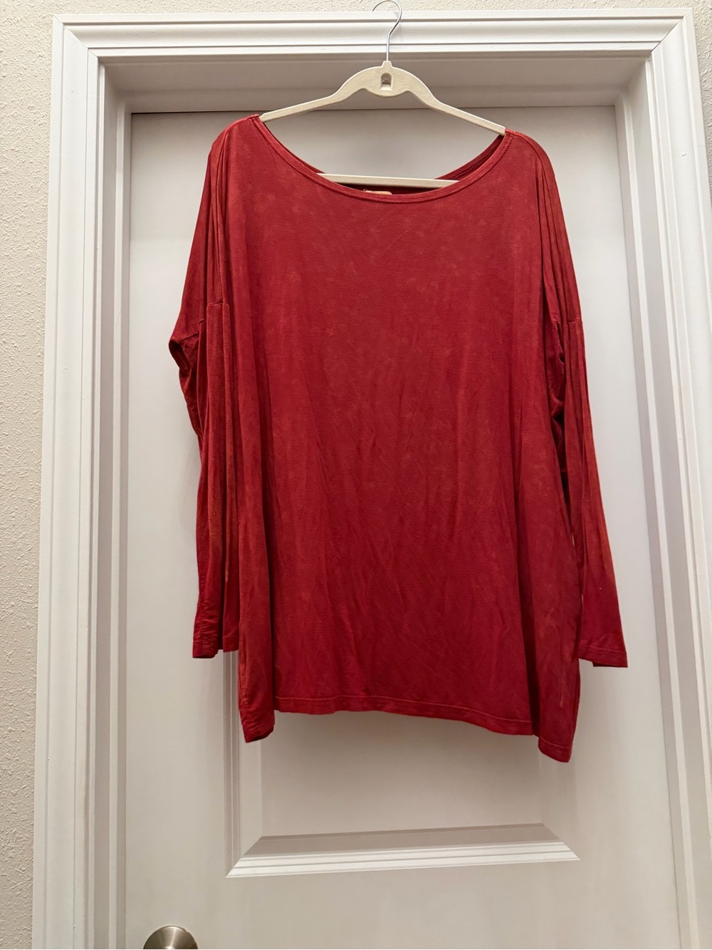 Piko 1988 Relaxed Red Long-Sleeve Tee
